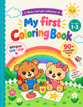 My First Coloring Book with Momo and Lala - Digital Coloring Book 2 years
